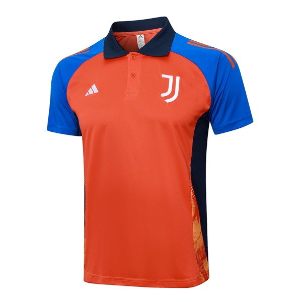 Polo Juventus 2024-2025 Orange Blau 2